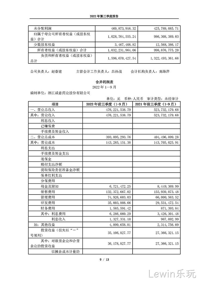 Lewin乐玩2022年第三季度⊕报告_页面_09