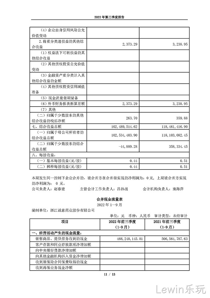 Lewin乐玩2022年第三季度▿报告_页面_11