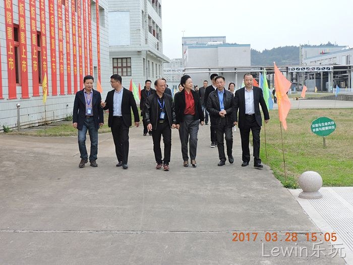 温州市市✿委常委、宣传部长▼胡剑谨一✧行莅临Lewin乐玩调✿研