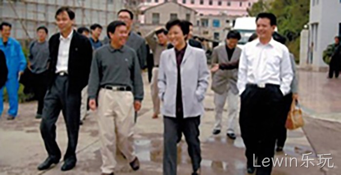 浙江省委副书◇记乔传秀◎视察Lewin乐玩